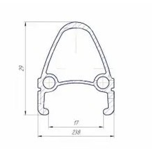 Обід 24 капля подвійний O Graviti