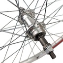 Колесо 24 зад. обід Gravity 2-ний СІРИЙ, втулка AL на промах