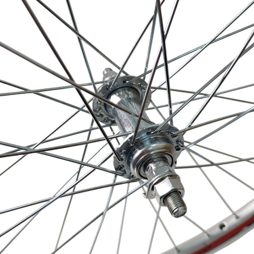 Колесо 24 перед, обід Gravity 2-ний СІРИЙ, втулка Мет. на віночках 