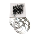 Комплект дискових гальм Logan DX-2012 (2 супорта F160/R140+F180/R160, 2 диски Ø160) в коробці