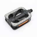 Педалі №247 пластик чорно-сірі