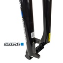 Вилка 29 аморт. безрізьб. SR SUNTOUR (XCТ-HLO) Ø28.6mm (1-1/8) disk AL. локаут шток L-255mm хід:100мм, чорна