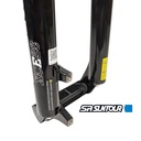 Вилка 26 аморт. безрізьб. SR SUNTOUR (XCE28) Ø28.6mm (1-1/8") disk. AL. шток L-255mm хід:100мм, чорна