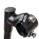 Винос руля мтв сталевий довгий Ø25.4мм L-200мм L- 60мм Ø31.8мм HS059, чорний матовий