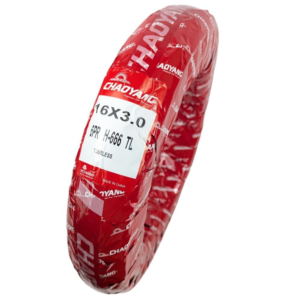 Покришка 16x3.00 ChaoYang (H-666) для електровелосипеда