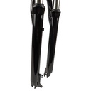 Вилка 29 амортизована безрізьбова Ø28.6mm DISK  чорна  шток L-200 mm