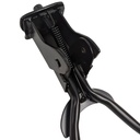 Підніжка 26 на центр подвійна "Роги" сталева чорна