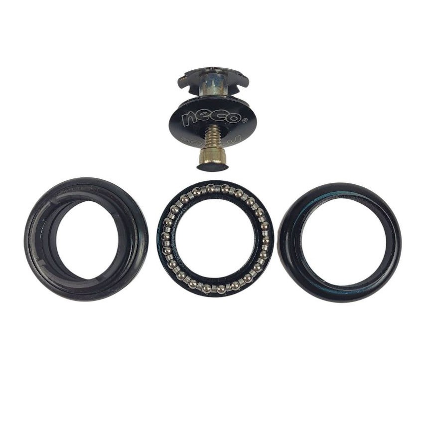 Рульовий набір мтв безрізьбовий Ø27.2  NECO віночки з пелюстками