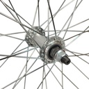 Колесо 28 перед, обід НІКЕЛЬ, спиця 2мм, втулка AL на промах