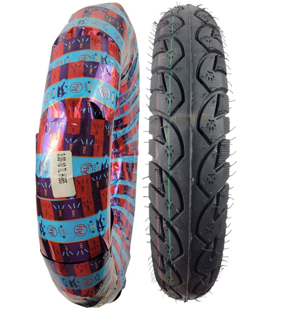 Мотошина "10"  3.00-10  H-665 лапка, безкамерна TL