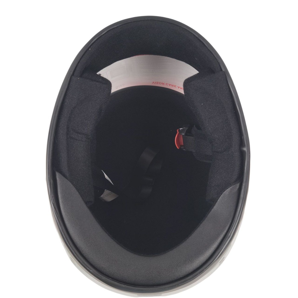 Мотошолом BLD-825, M(57-58), білий, глянцевий