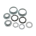 Чашки каретки дитячі, ВМХ в зборі ВЕЛИКІ, NECO (В889) на віночках 9 шаріків (Ø51,5мм) нікель