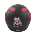 Мотошолом BLD-825, S(55-56), чорно-червоний, матовий