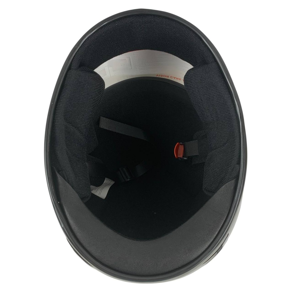 Мотошолом BLD-825, M(57-58), чорно-сірий, матовий