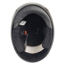 Мотошолом BLD-825, S(55-56), чорний глянцевий (без малюнка) 