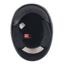 Мотошолом BLD-825, M(57-58), чорний, глянцевий