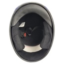 Мотошолом BLD-825, M(57-58), синій з білим, глянцевий