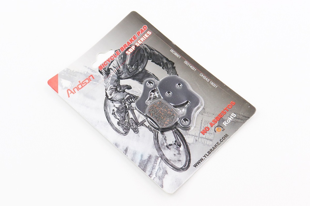 Гальмівні колодки дискові №39 ANDSON (YL-1038)