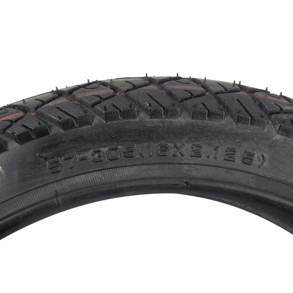 Покришка 16x2.125 (A-002), для електровелосипеда, камерна ТТ