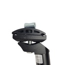 Труба сідла Ø25.4мм/L-30см, на глагол алюміній чорна