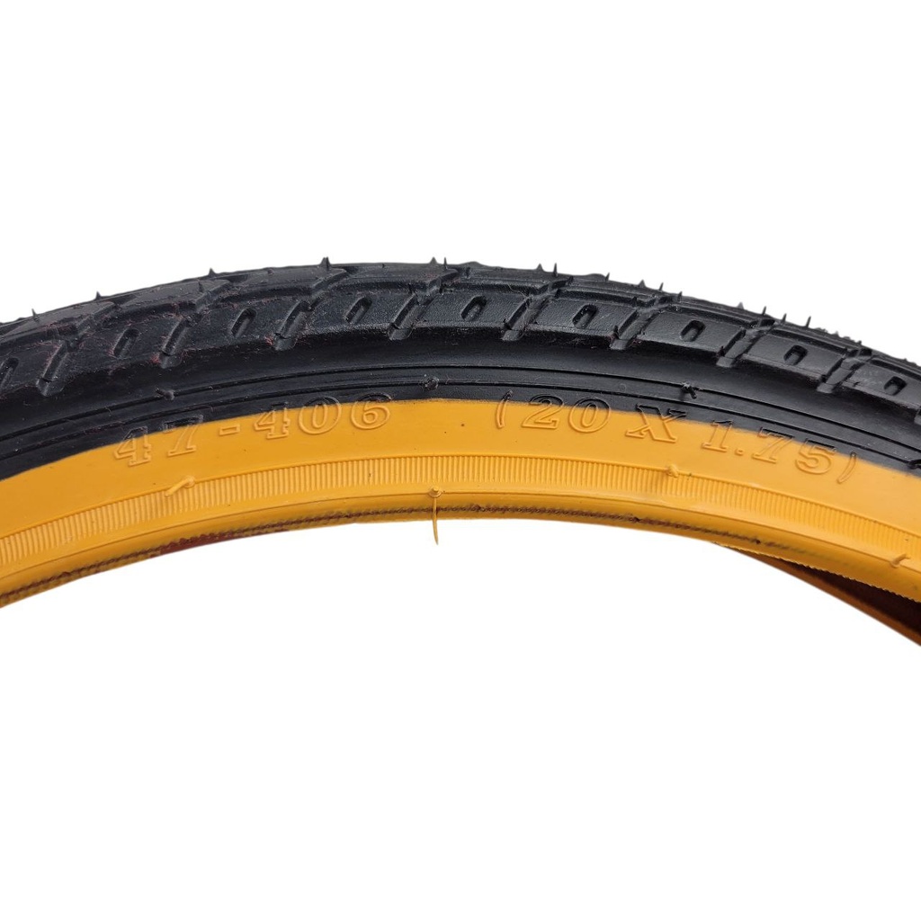 Покришка 20-1.75 SRC В'єтнам (221)  гладка, оранжевий бік