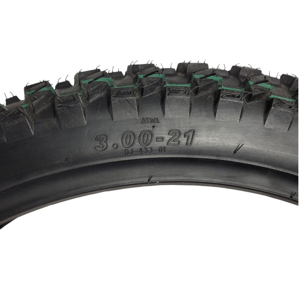 Мотошина  "21"  3.00-21  DM-200 ITALIKA шипована, камерна TT
