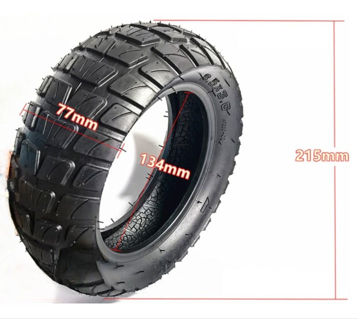  Покришка 8.5х3.00 ( HT030) для електросамоката E-bike (внутрішній ⌀ 134мм)