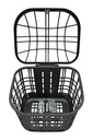 Кошик пластмасовий сітка, AFT-142 з кришкою, чорний 