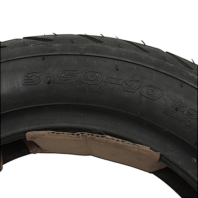 Мотошина "10" 3.50-10  Swallow (SCHWALBE)  HS-541 ,напів-слік безкамерна TL