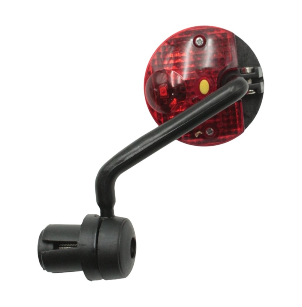 Дзеркало заднього виду в руль,  JY-5 довге з мигалкою