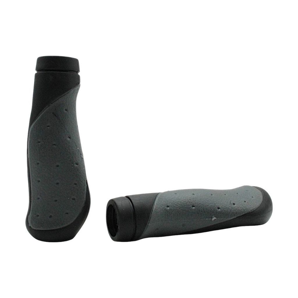 Гріпси гумові ергономічні, JK-249 чорно-сірі