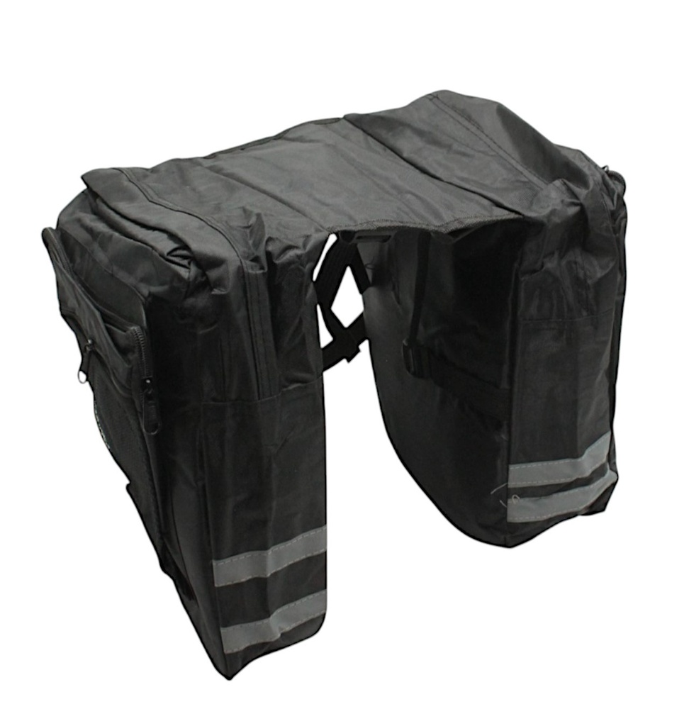 Сумка на багажник велосипеда (08), чорна