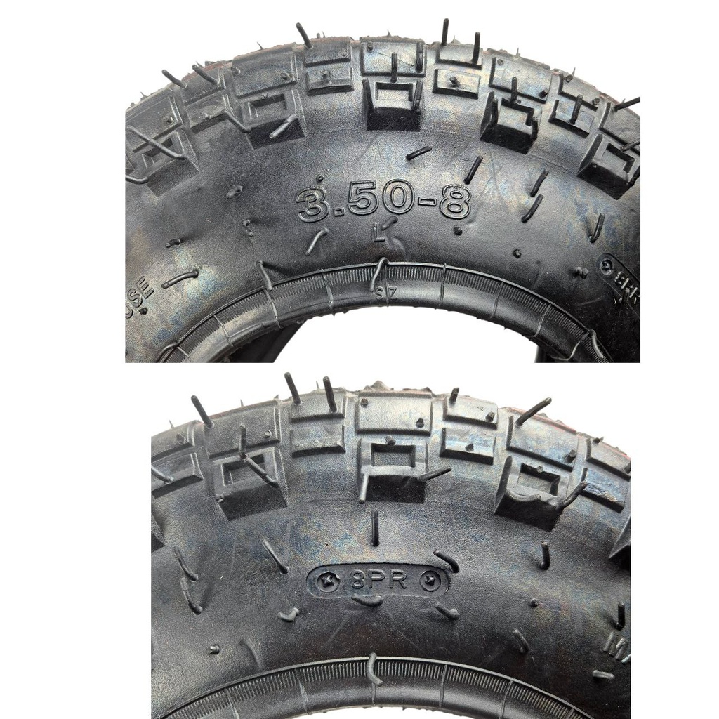 Покришка з камерою  8"  3.50-8   (8PR)