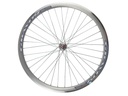 Колесо 27,5 зад, обід 2-ний СІРИЙ, втулка AL на промах, диск різьба