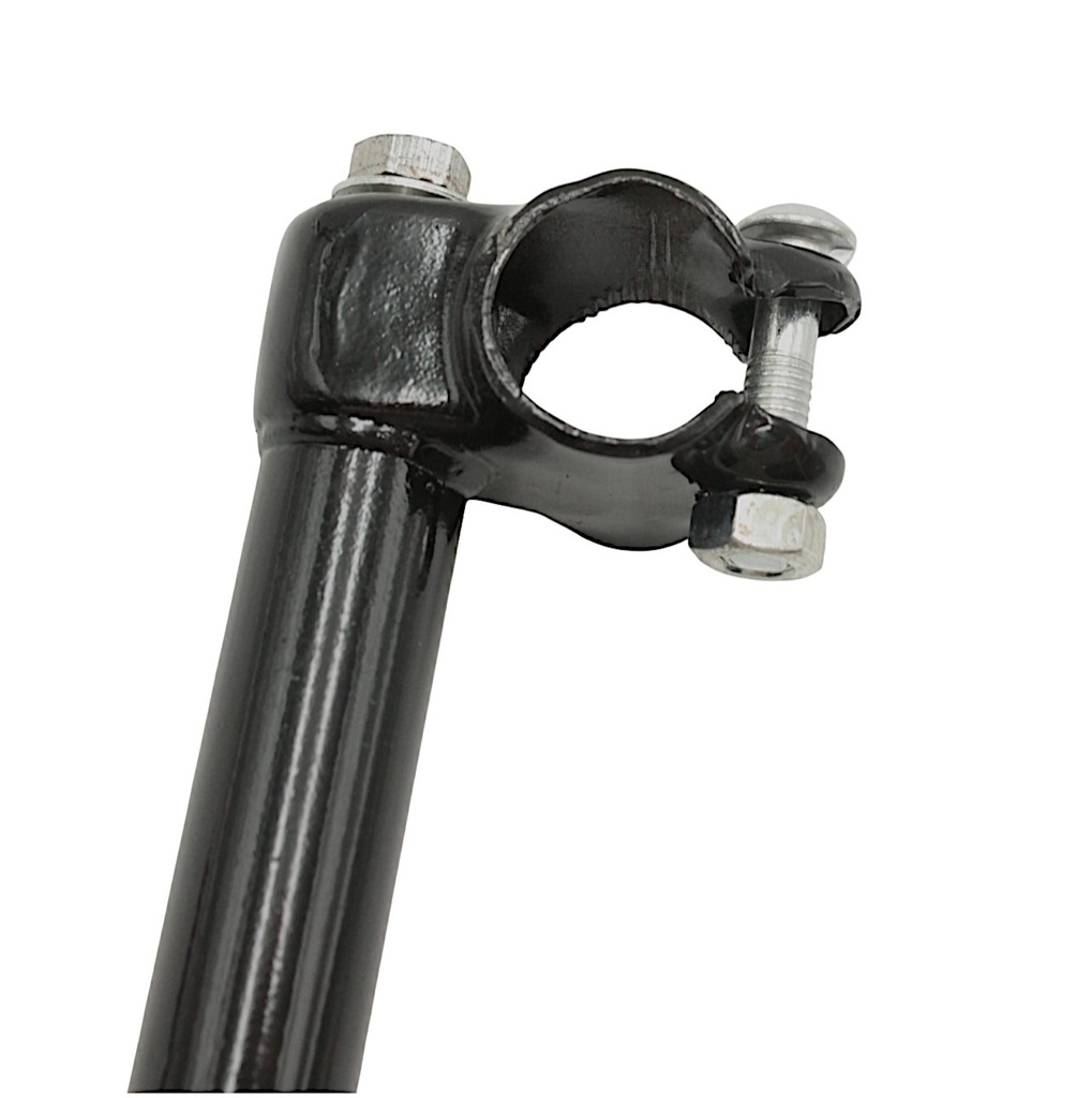 Винос руля сталевий Ø22мм, для дорожнього велосипеда, L-200мм, Ø25.4, чорний 