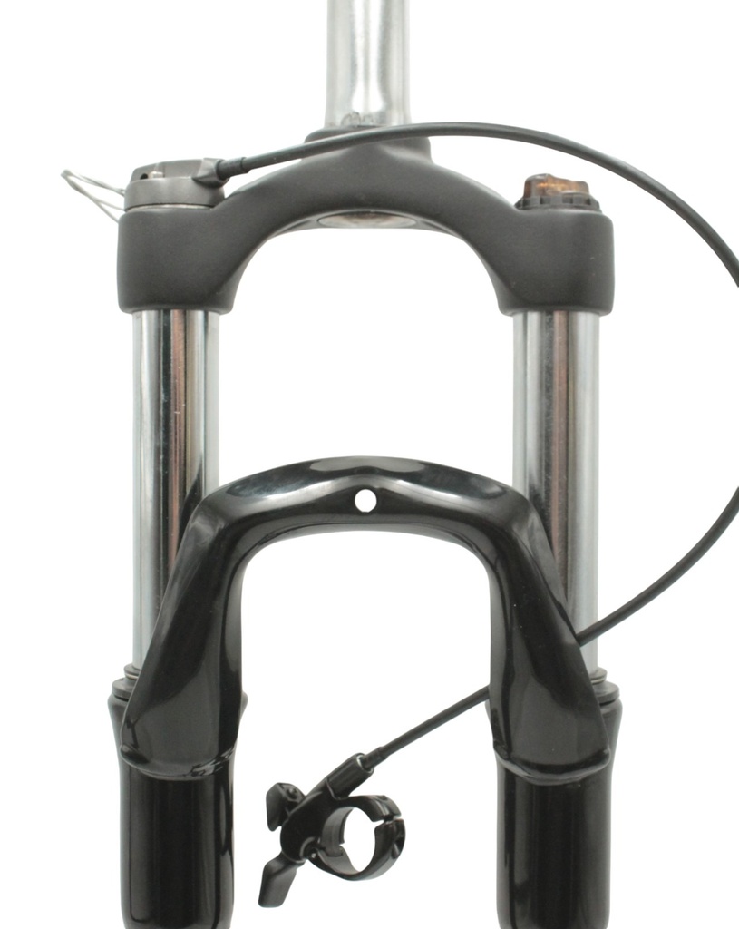 Вилка 29 аморт. безрізьб. MODE N780, RLO AL-ST. Ø28.6mm (1-1/8),   шток L-255mm +монет.lockout, чорна глянцева