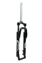 Вилка 29 аморт. безрізьб. ZOOM MASERA CH-386А , AL-ST. Ø28.6mm (1-1/8) під disk, шток L-215mm, чорна глянцева 