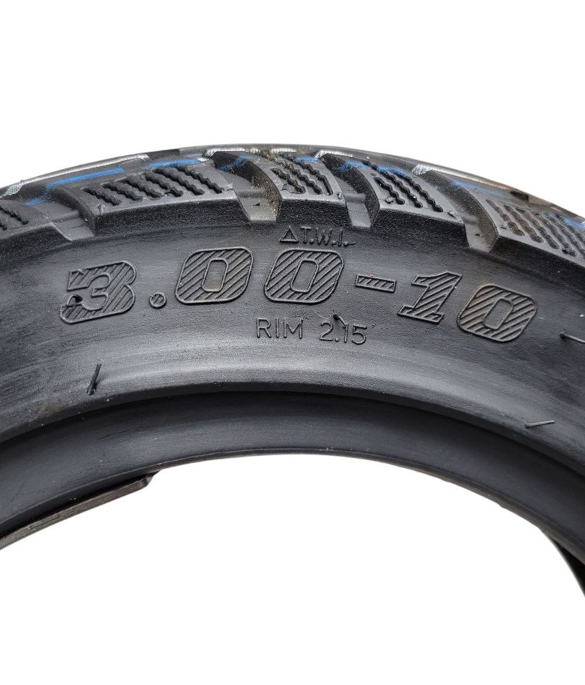 Мотошина "10"  3.00-10 АНТИПРОКОЛ (посилений корд), безкамерна  TL