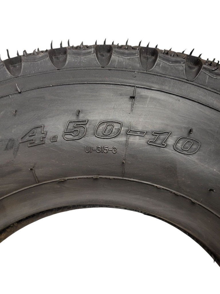 Покришка  "10" 4.50-10 UNION  UI-315 шипована, TT камерна