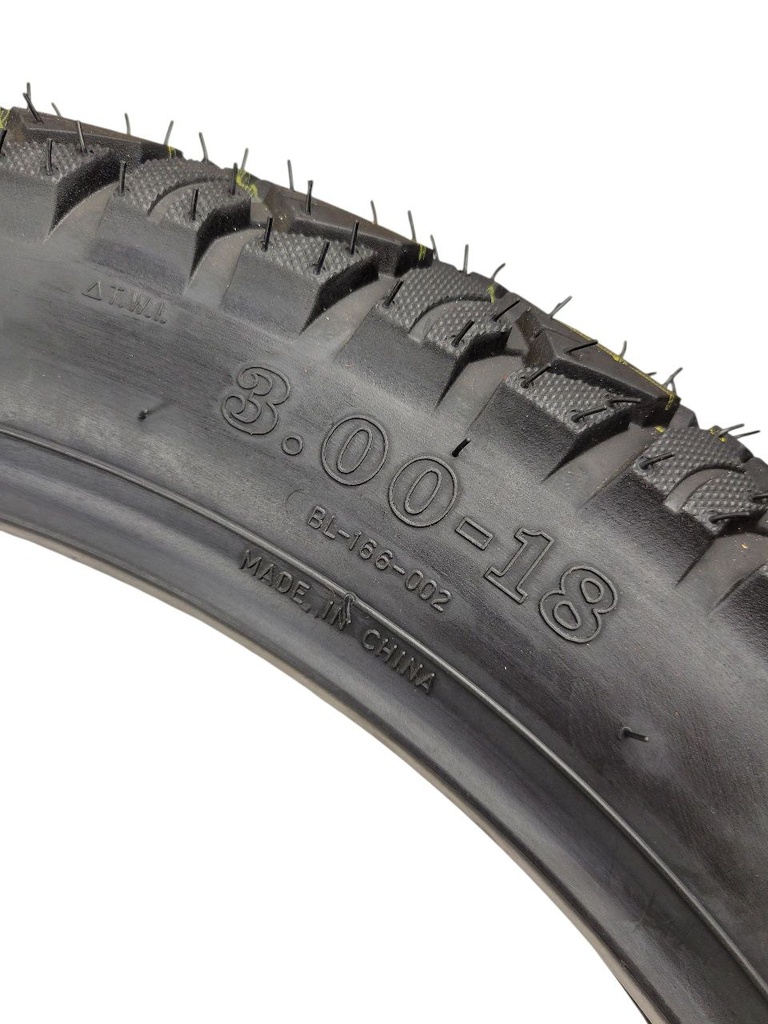 Мотошина  "18"  3.00-18  BL-166  напівшип, TT камерна