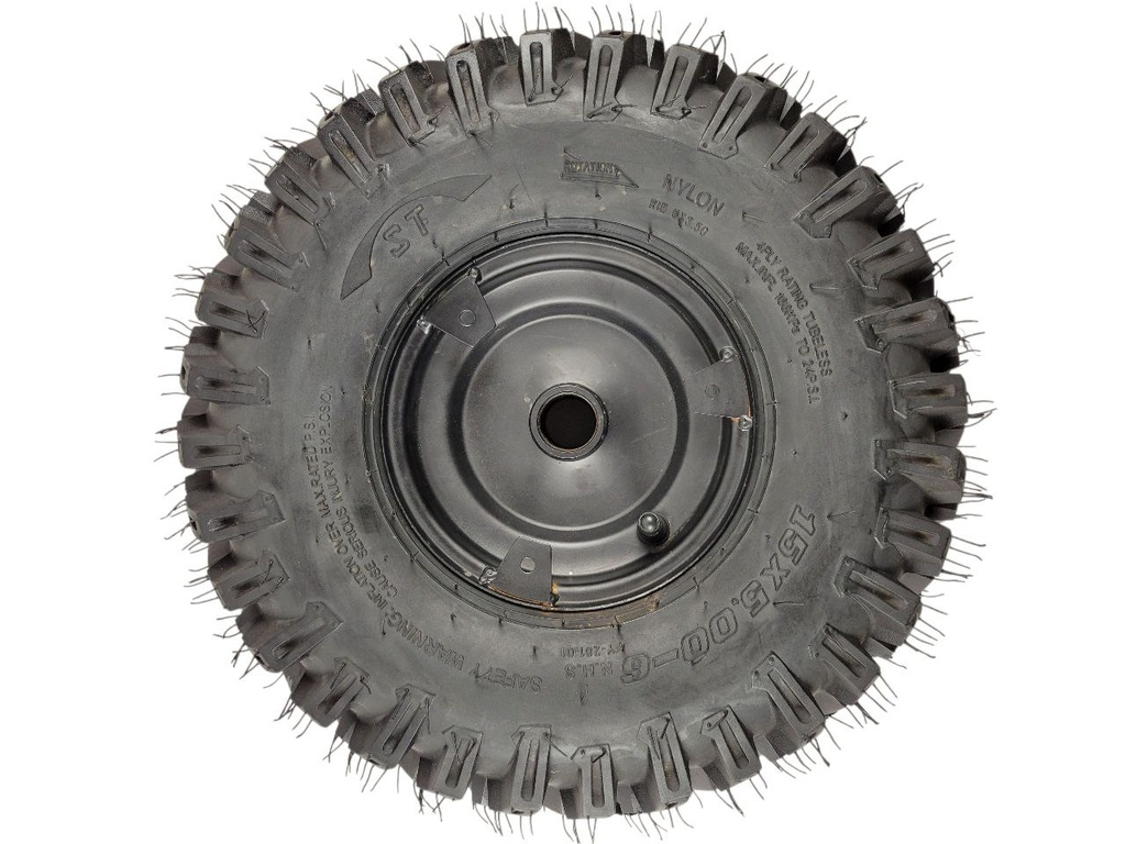 Покришка+диск ATV  15х5.00 R6  QD-141/FY-201 шипована, безкамерна TL 