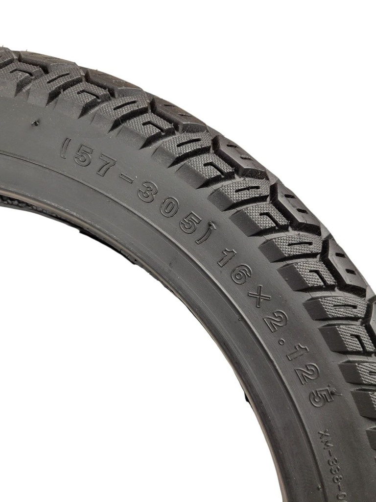 Покришка 16x2.125  XM-338  для електровелосипеда, TL