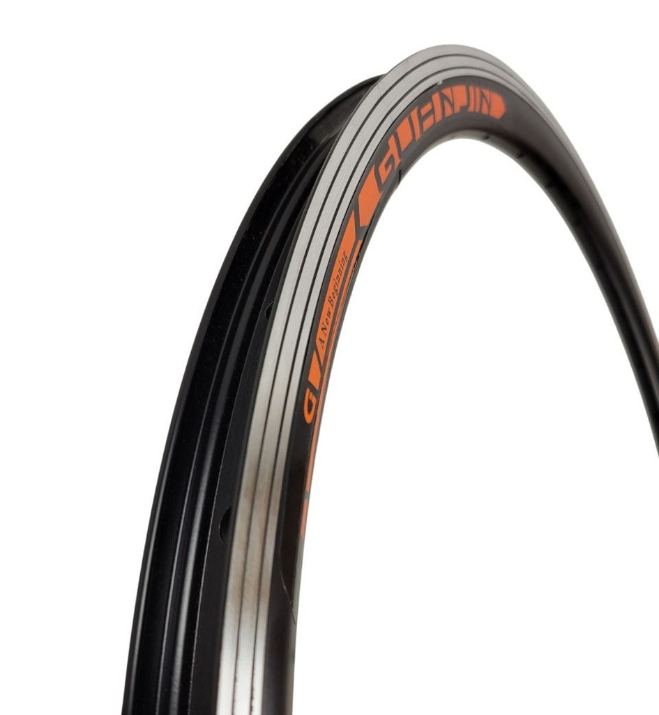 Обід  28" AL подвійний О GUANJIN 36H з проточкою під V-brake