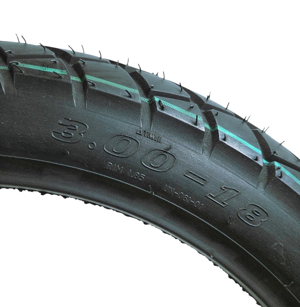 Мотошина  "18"  3.00-18  UN-061 напівшип, TT камерна