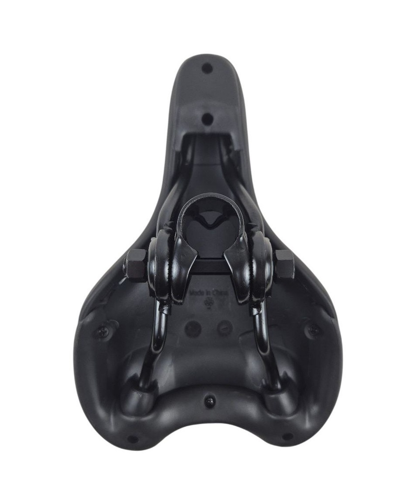 Сідло дитяче № 327 чорне з білими квадратами  (240X140)