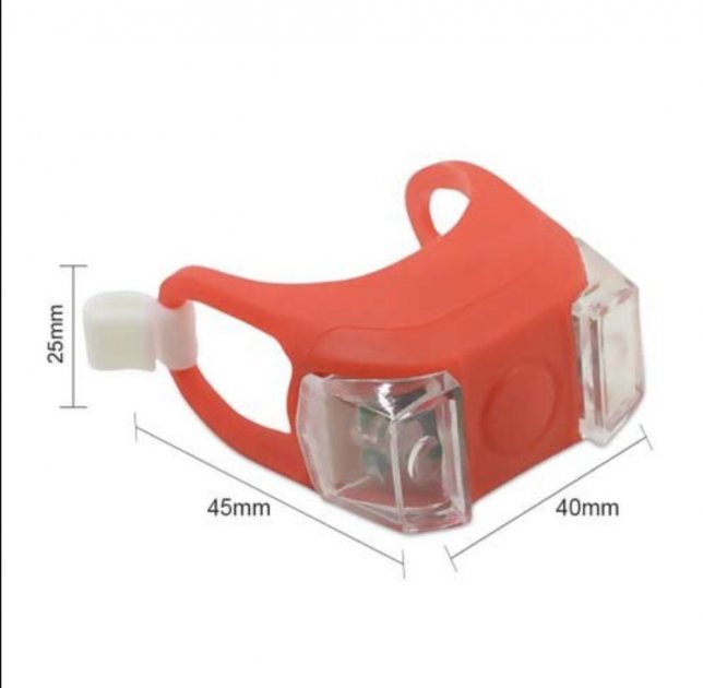 Мигалка силікон H L-009 (848) 2 шт на батарейці