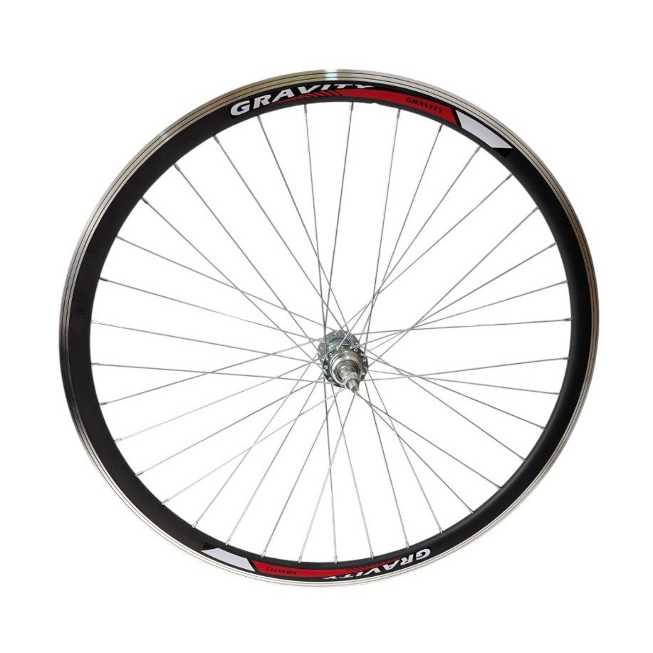 Колесо 27,5 зад, обід (Ч) Gravity 2-ний чорний, втулка М на віночках
