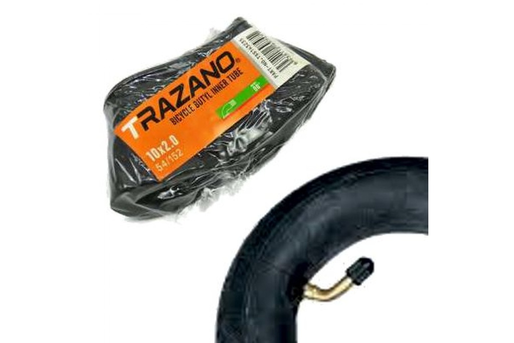 Камера 10x2.0 (54-152) TRAZANO зігнутий ніпель CR-202