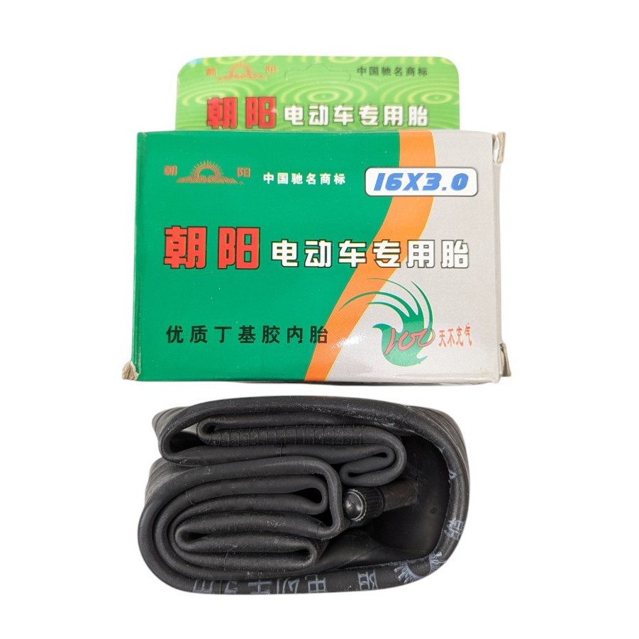 Камера 16х3.00 CHAOYANG  прямий ніпель AV  Е-bike