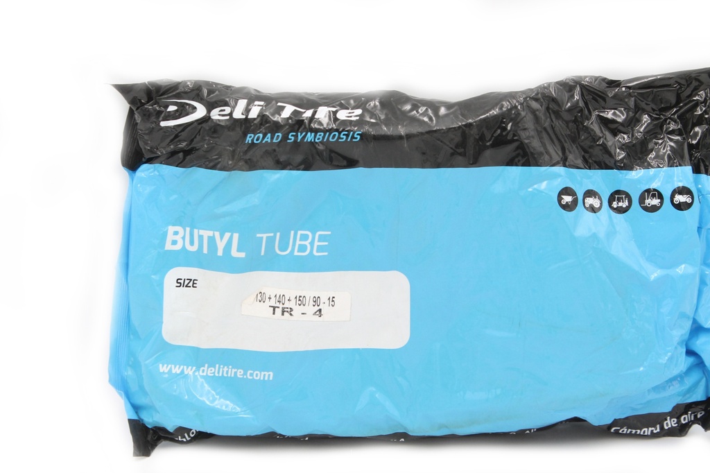 Камера  "15"  130+140+150/90-15  DELI TIRE  (TR-4) прямий ніпель